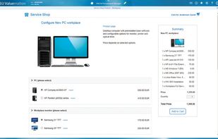 Valuemation screenshot 1