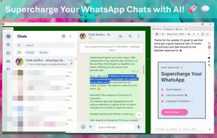 Supercharge your WhatsApp chats with AI