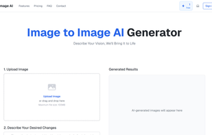Image to Image AI screenshot 1