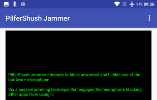 PilferShush Jammer screenshot 1
