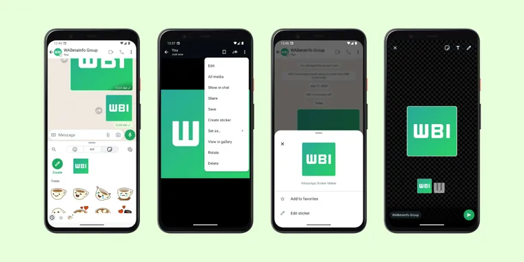 WhatsApp rolls out sticker editor feature for Android beta testers in latest update image
