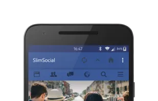 SlimSocial for Facebook screenshot 1