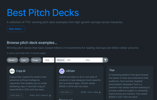 Best Pitch Decks screenshot 1
