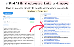 Add to Sheets screenshot 2