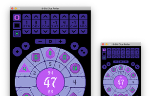 8-Bit Dice Roller screenshot 3