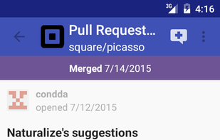 ForkHub screenshot 2