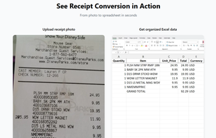 ScanToExcel screenshot 3