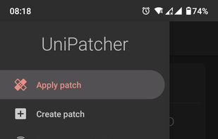 UniPatcher screenshot 1