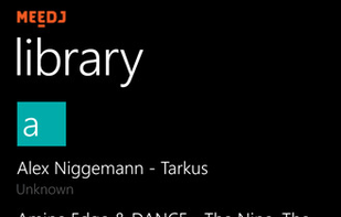 MeeDJ on Windows Phone(1)