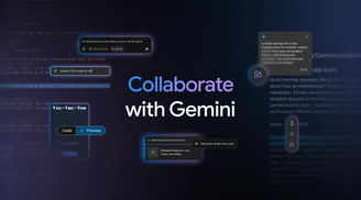 Google introduces a new Canvas tool and the Audio Overviews feature to Gemini image