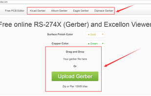 upload your Gerber files here