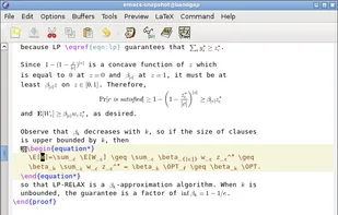 GNU Emacs screenshot 2