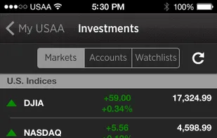 USAA Mobile screenshot 1