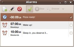 Alarm Clock (applet) screenshot 1