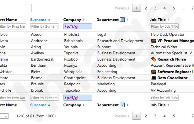Free DataTables Alternatives | AlternativeTo