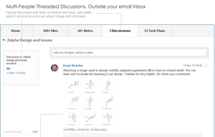 Discussion. Single place conversation. Better decision.