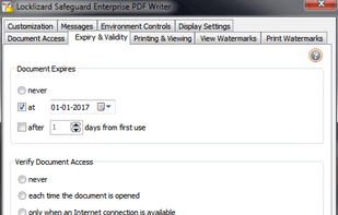 Locklizard Safeguard PDF Writer 3