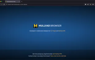 Mullvad Browser screenshot 1