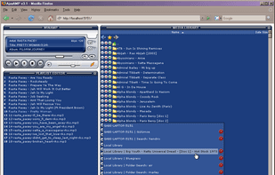 Use the favorites menu to bookmark library locations or searches and quickly connect to automatically detected remote libraries. 