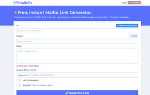 Mailto Link Generator