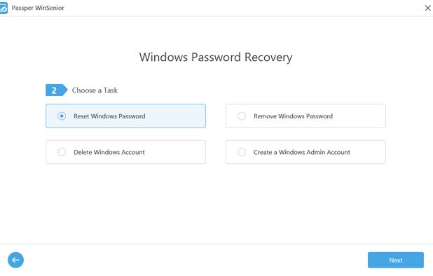 iMyFone Passper WinSenior screenshot 1