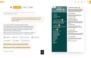 Yotru’s AI Builder interface