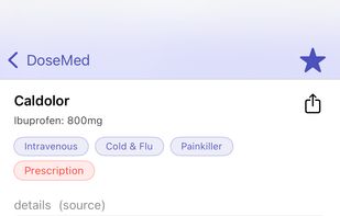 DoseMed screenshot 2