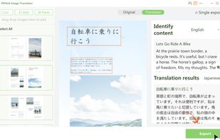 Effortlessly Translate Text from Images in Any Language!