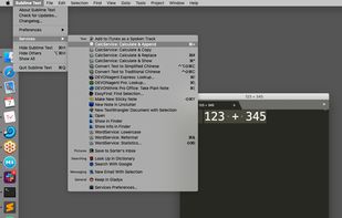 CalcService in action.
