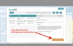 Lead411 screenshot 2