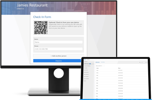 Brisk Table Contact Tracing App screenshot 1