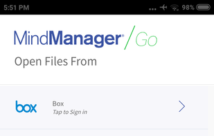 MindManager screenshot 1