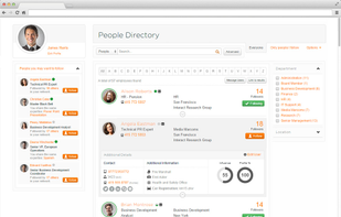 Interact Intranet screenshot 1