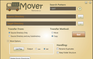 FileMover screenshot 2