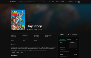 Mylists.info screenshot 3