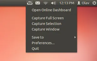 ScreenCloud running on Ubuntu