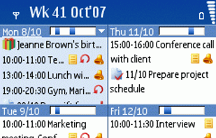 Handy Calendar screenshot 1