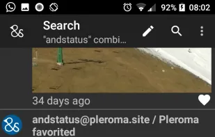 AndStatus screenshot 1