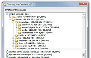Directory Size Calculator screenshot 1
