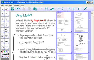Overview of entire document.