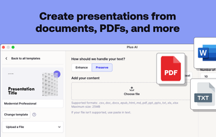 Plus AI screenshot 2