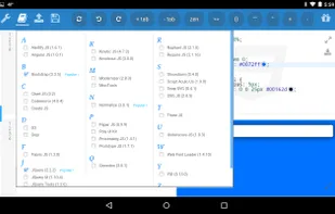 kodeWeave comes preloaded with loads of libraries to choose from! (and has font-awesome built in ;) )