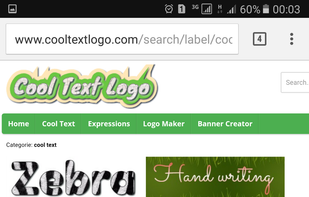 Cool Text Logo screenshot 1