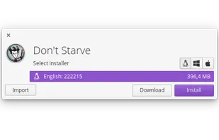 GameHub allows to view, download, install, run and uninstall games from supported sources.