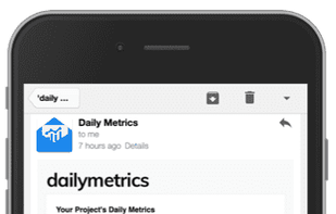 Mobile friendly email