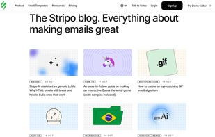 Stripo.email screenshot 1