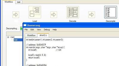 Boomerang decompiler screenshot 1