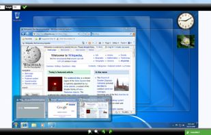 Screenshot of the application and the controls that are available.