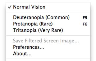 Menulet dropdown (OS X)