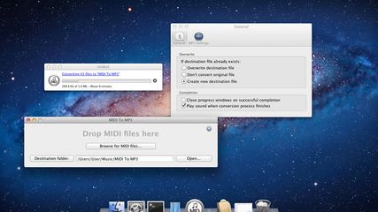 MIDI to MP3 for MAC screenshot 1